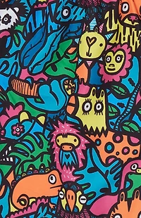 Boardies Munday Jungle 4.5" Swim Trunks