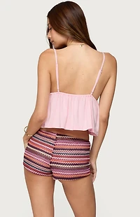 Edikted Sunrise Babydoll Tank Top