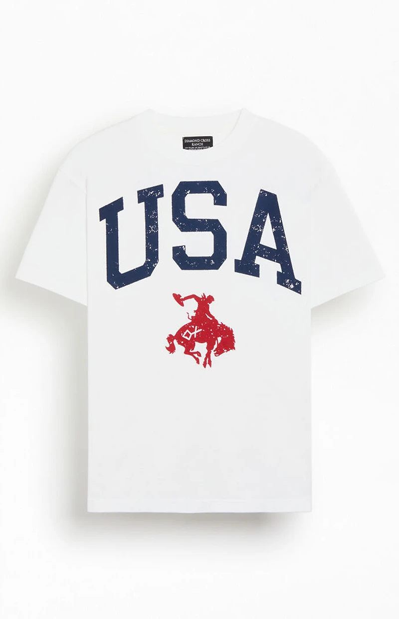 Diamond Cross Ranch USA Not My First Rodeo T-Shirt