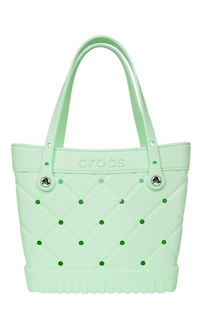 Crocs Mint Medium Quilted Tote Bag