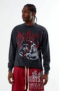 Pacsun Chaos Cropped Long Sleeve T-Shirt