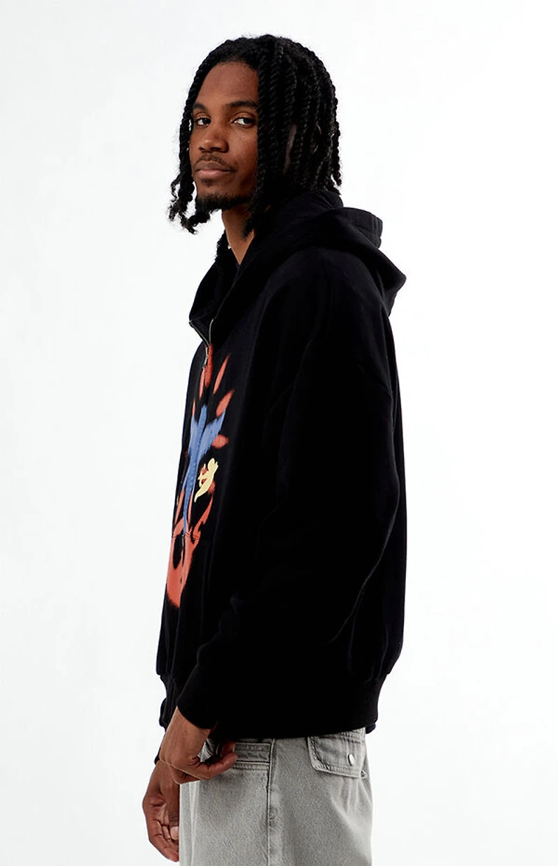 Pacsun Peace Full Zip Hoodie