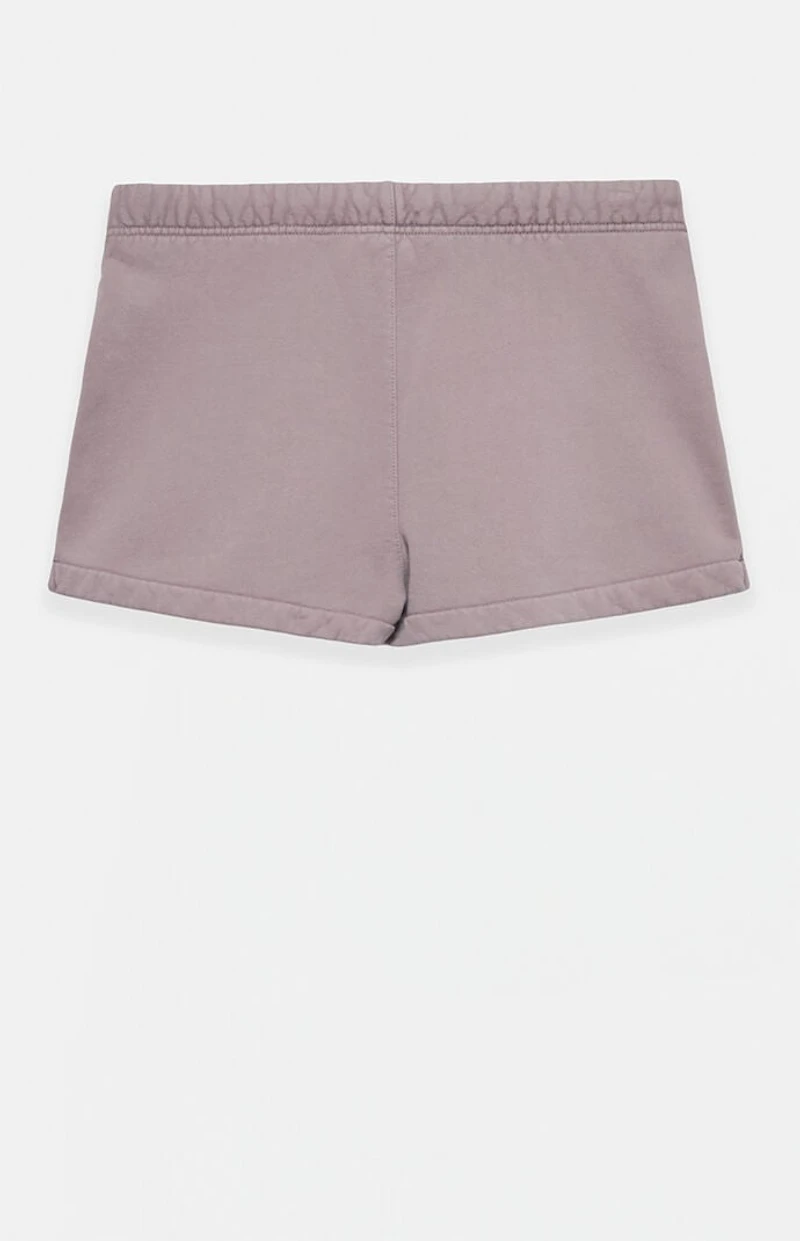 Fear of God ESSENTIALS Women's Faded Mauve Signature Running Shorts