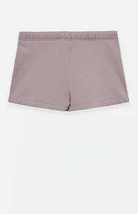 Fear of God ESSENTIALS Women's Faded Mauve Signature Running Shorts
