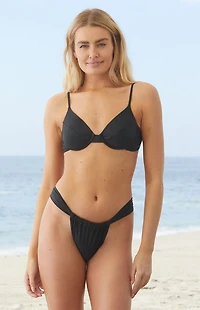 VYB Black Nova Underwire Bralette Bikini Top