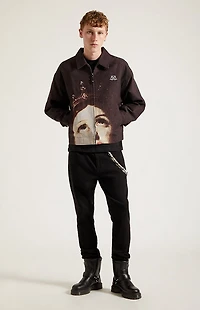 Pacsun Bryce Stacked Skinny Jeans Stretch Black