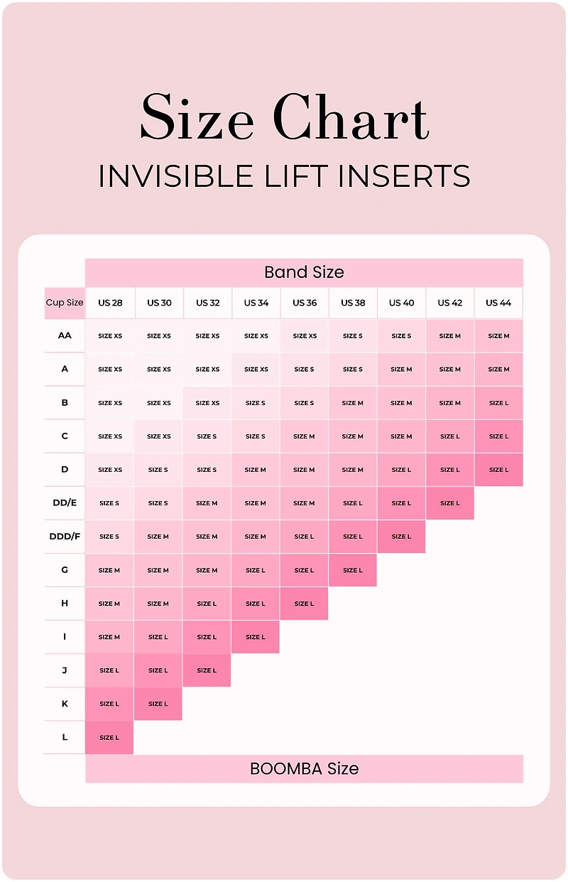 BOOMBA Invisible Lift Inserts