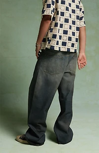 FIELD OF STUDY by Pacsun Dylan Baggy Jeans Dark Blue