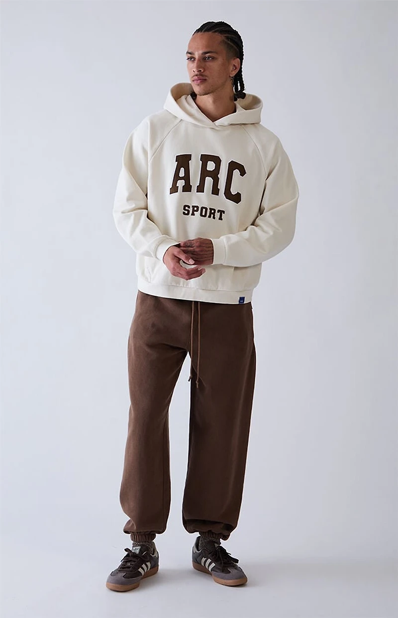 A.R.C. Gray Raglan Sport Fleece Hoodie