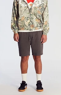 Pacsun Charcoal Fleece Volley Shorts