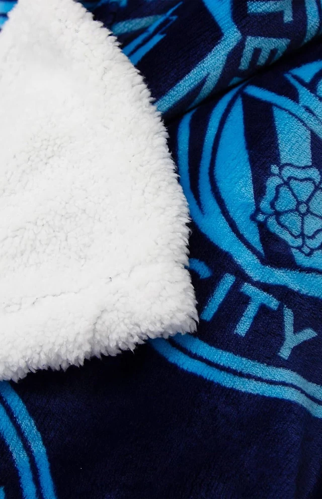 Manchester City FC Character World Official Throw Blanket