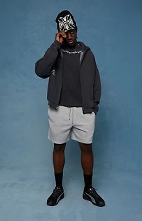 Pacsun Fleece Grey Sweat Shorts