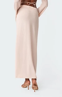 Edikted Celeste Low Rise Strap Maxi Skirt