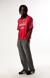 Coca Cola by Pacsun Sport Tek Short Sleeve Soccer Jersey
