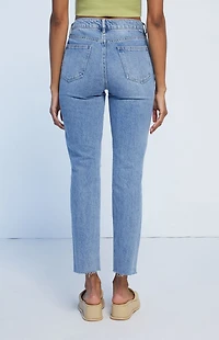 Pacsun Eco Medium Blue Ripped Mom Jeans