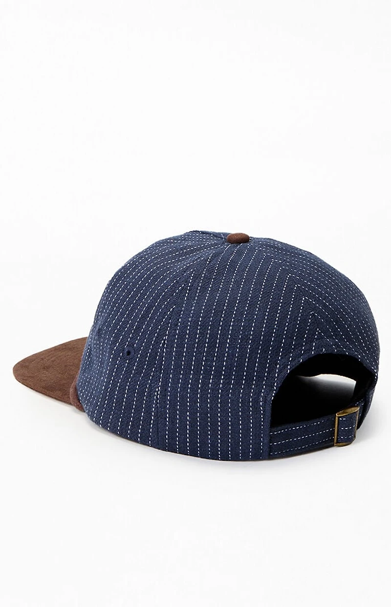 Pacsun NY Pinstripe Golfer Dad Hat