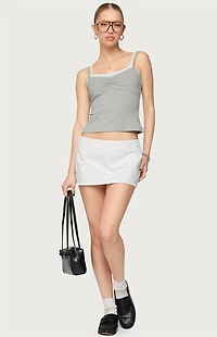 Edikted Lilian Layered Striped Tank Top