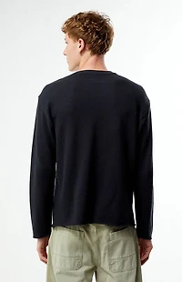 Pacsun People Change Waffle Knit Long Sleeve Shirt