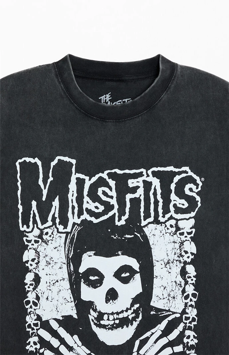 The Misfits Skull Vintage Wash T-Shirt