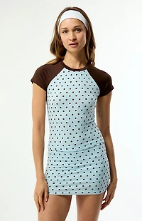 Your Favorite Lounge Polka Dot Raglan T-Shirt