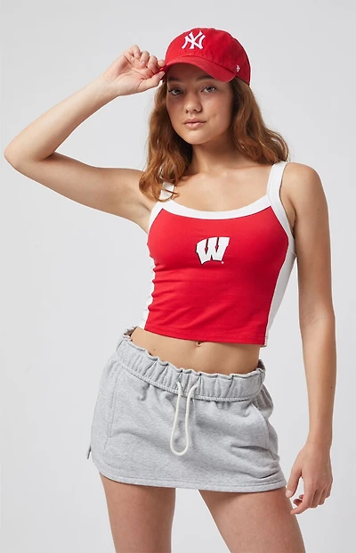 WILD COLLECTIVE x Pacsun University of Wisconsin Contrast Tank Top