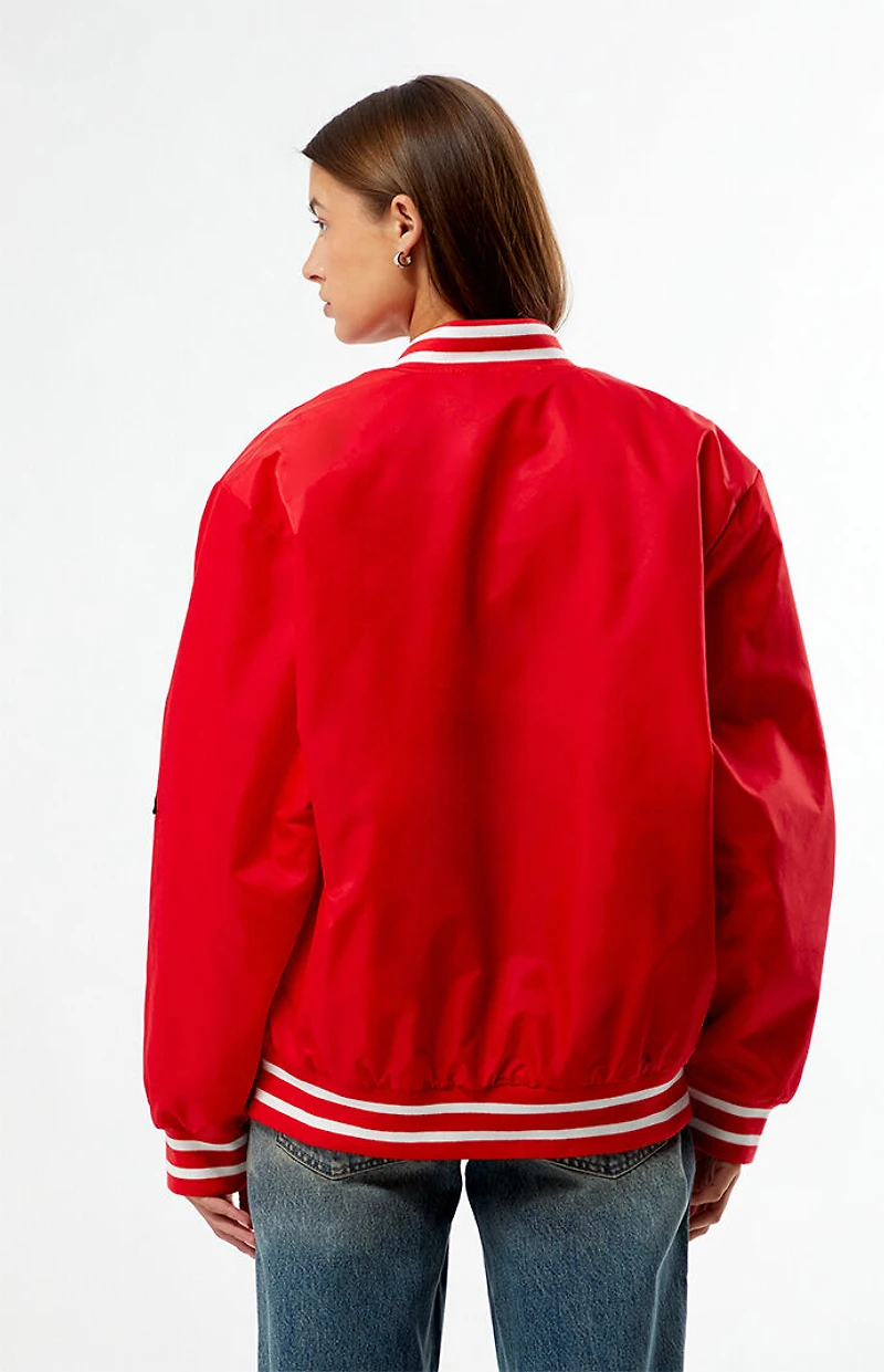 HYPE & VICE Georgia Bulldogs A-Game Varsity Bomber Jacket
