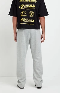 Pacsun Gray Johnny Fleece Straight Sweatpants