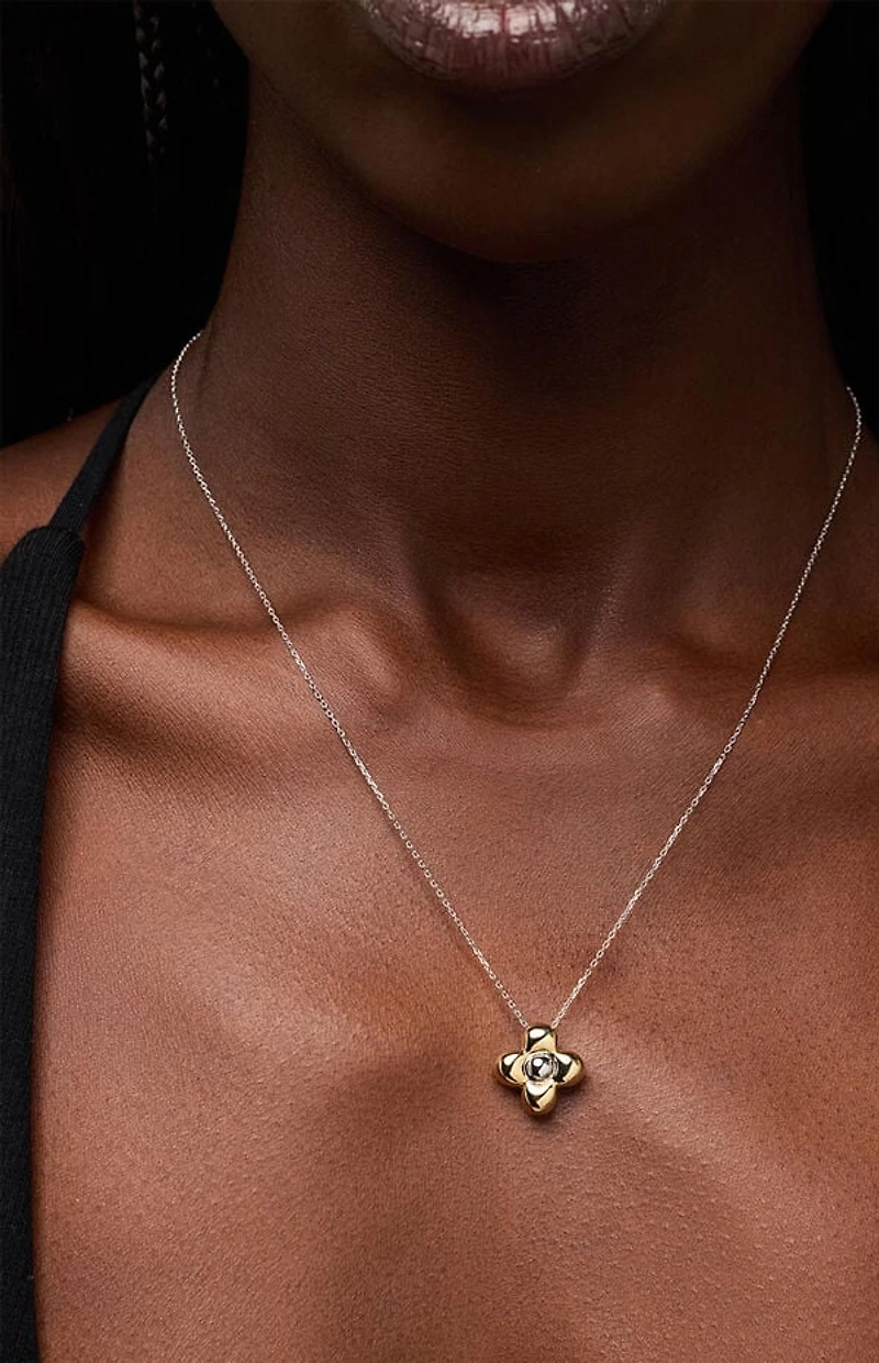 Ana Luisa Liora Pendant Flower Necklace