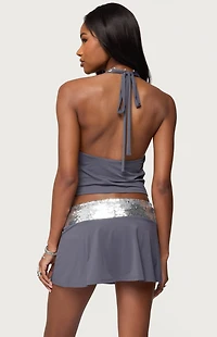 Edikted Briella Cowl Neck Halter