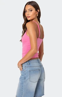 Edikted Makena Cinched Tank Top