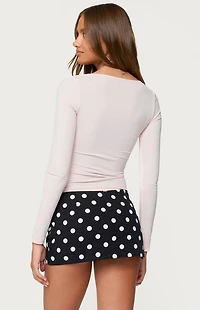 Edikted Orla Peekaboo Lace Cupped Top