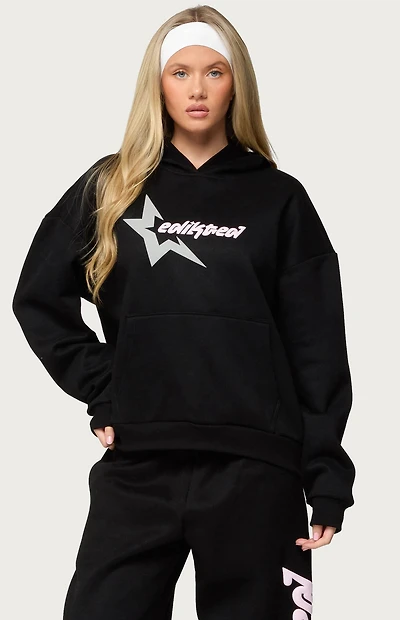 Edikted Star Hoodie