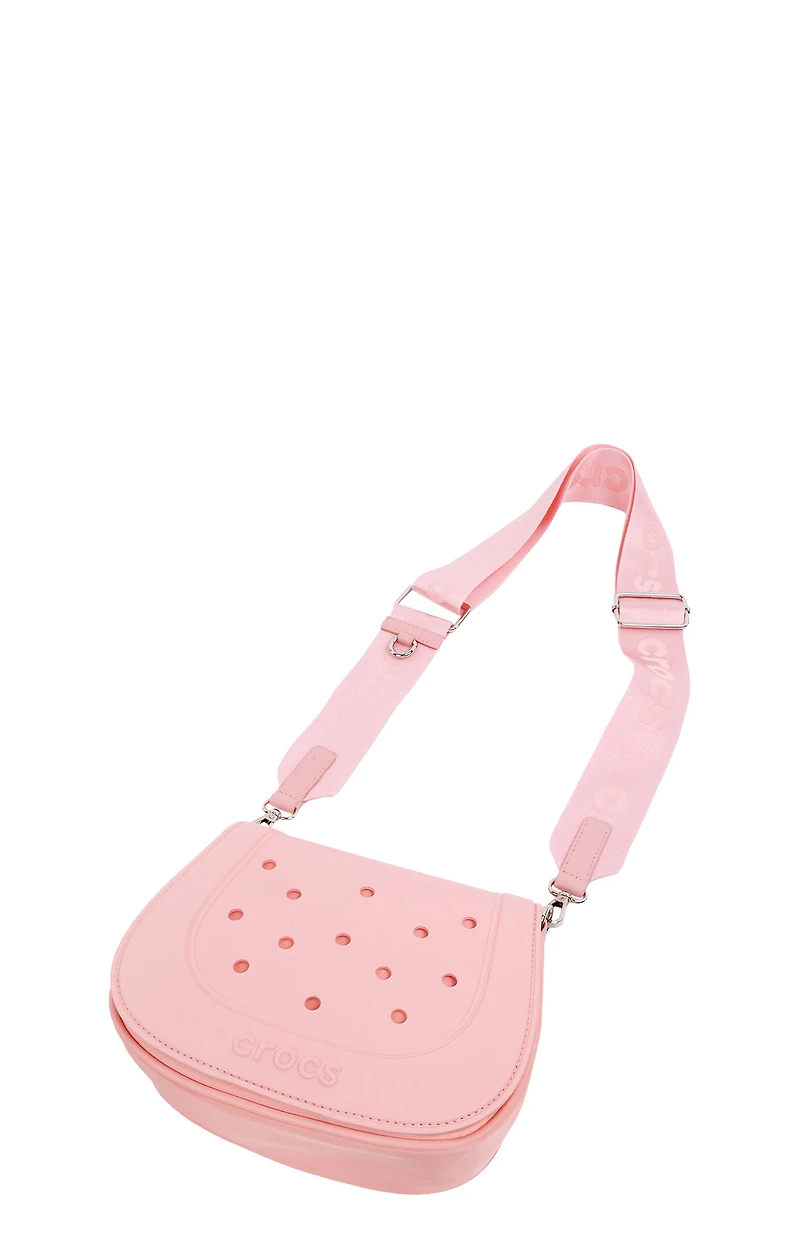 Crocs Pink Crossbody Bag