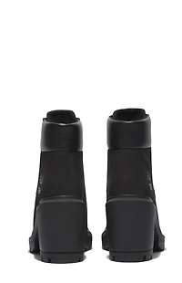 Timberland Women's Black Allington Heights Mid Lace-Up Boots