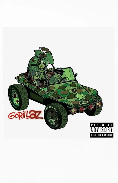 Gorillaz Self Titled Vinyl Record