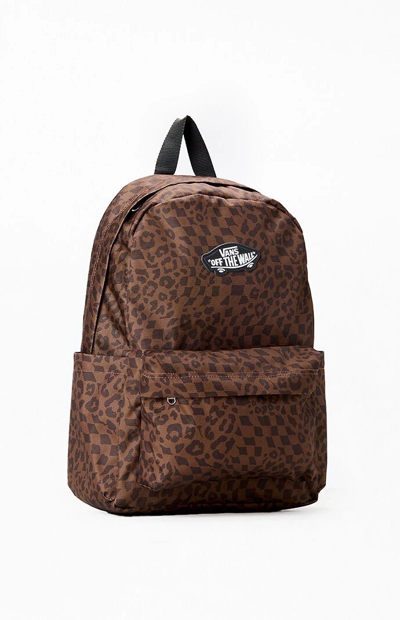 Vans Kids Leopard Old Skool Grom Backpack