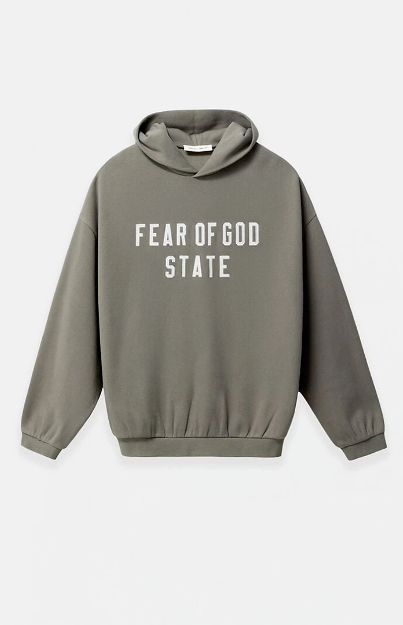 Fear of God ESSENTIALS Moss '90s Fit Fleece Hoodie