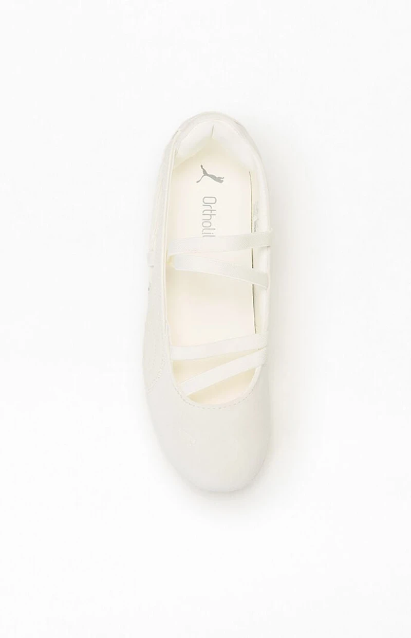 Puma Women's Cream Speedcat Ballet Python II Sneakers