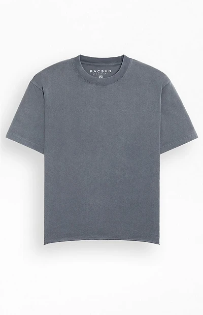 Pacsun Vintage Blue Premium Cropped T-Shirt