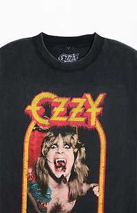 Ozzy Osbourne Vampire Teeth Vintage Wash T-Shirt