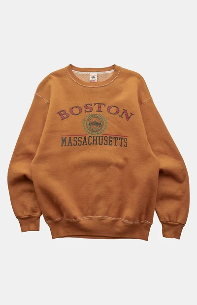 PS VINTAGE 90s Boston Mass Crew Neck Sweatshirt