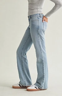 Pacsun Jade Low Rise Bootcut Jeans Light Blue