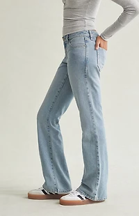 Pacsun Jade Low Rise Bootcut Jeans Light Blue