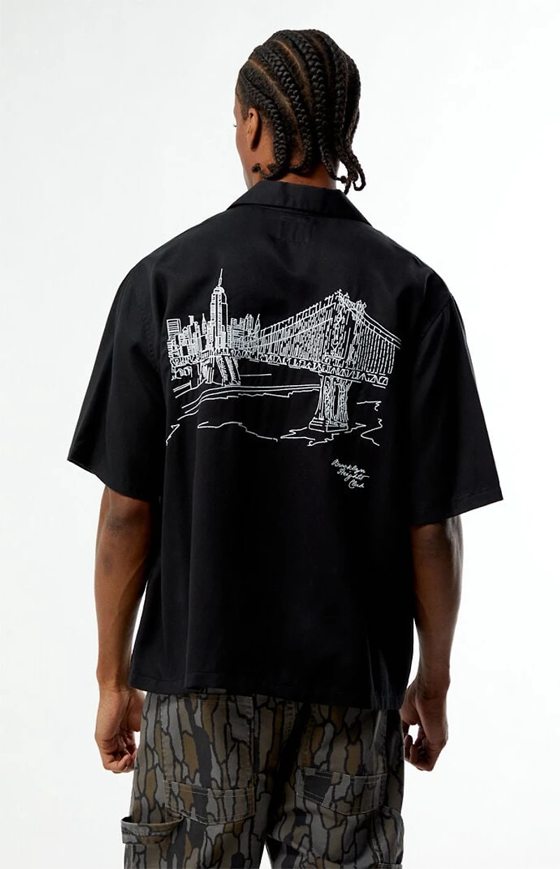 Pacsun Bridge Woven Camp Shirt