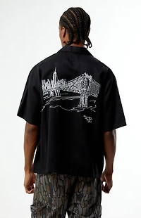 Pacsun Bridge Woven Camp Shirt
