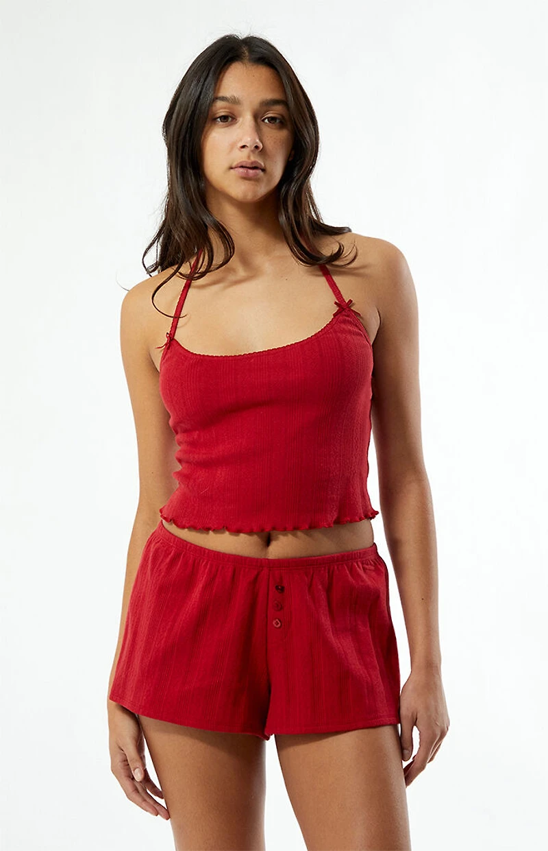 Est. PAC 1980 Pointelle Lounge Shorts