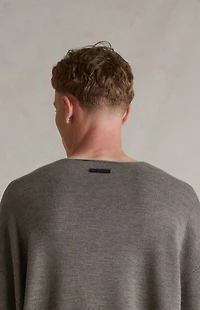 Fear of God ESSENTIALS Homestead Heather Merino Wool Crew Neck Sweater