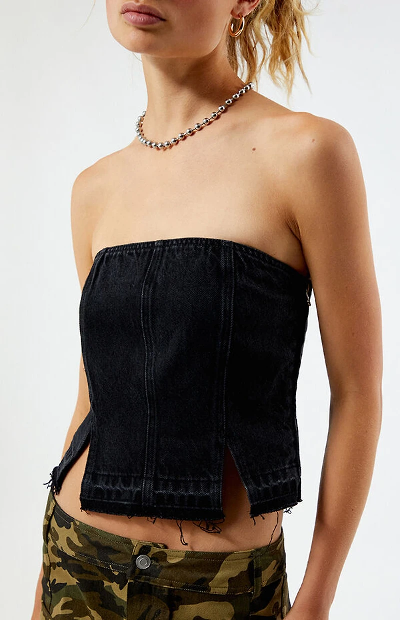 Pacsun Natalia Denim Corset