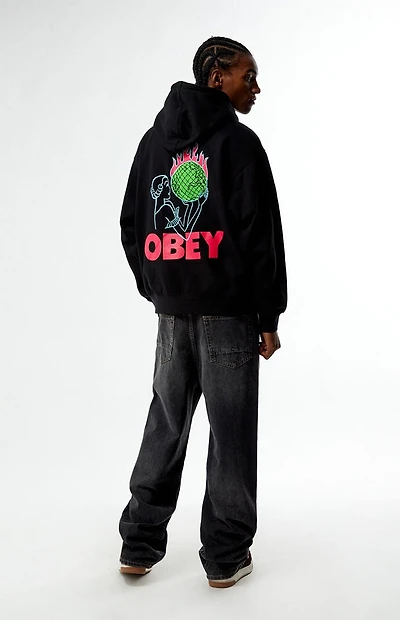 Obey World Flames Hoodie