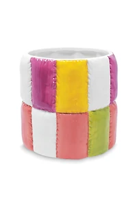 ban.do Colorblock Ceramic Planter